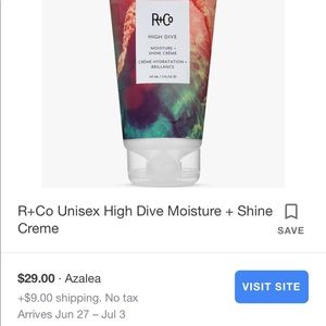 R+Co High Dive Moisture and Shine Creme